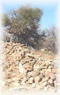 Kraal at Rooihuiskraal